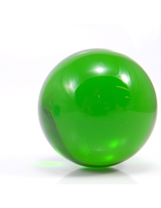 Balle acrylique Pro transparente couleur 90mm