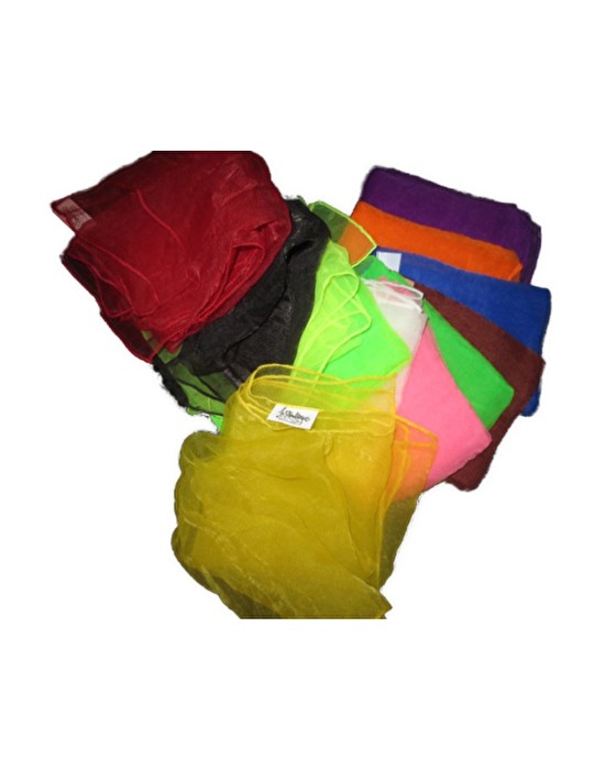 Set di 36 foulard da giocoleria standard 65x65cm