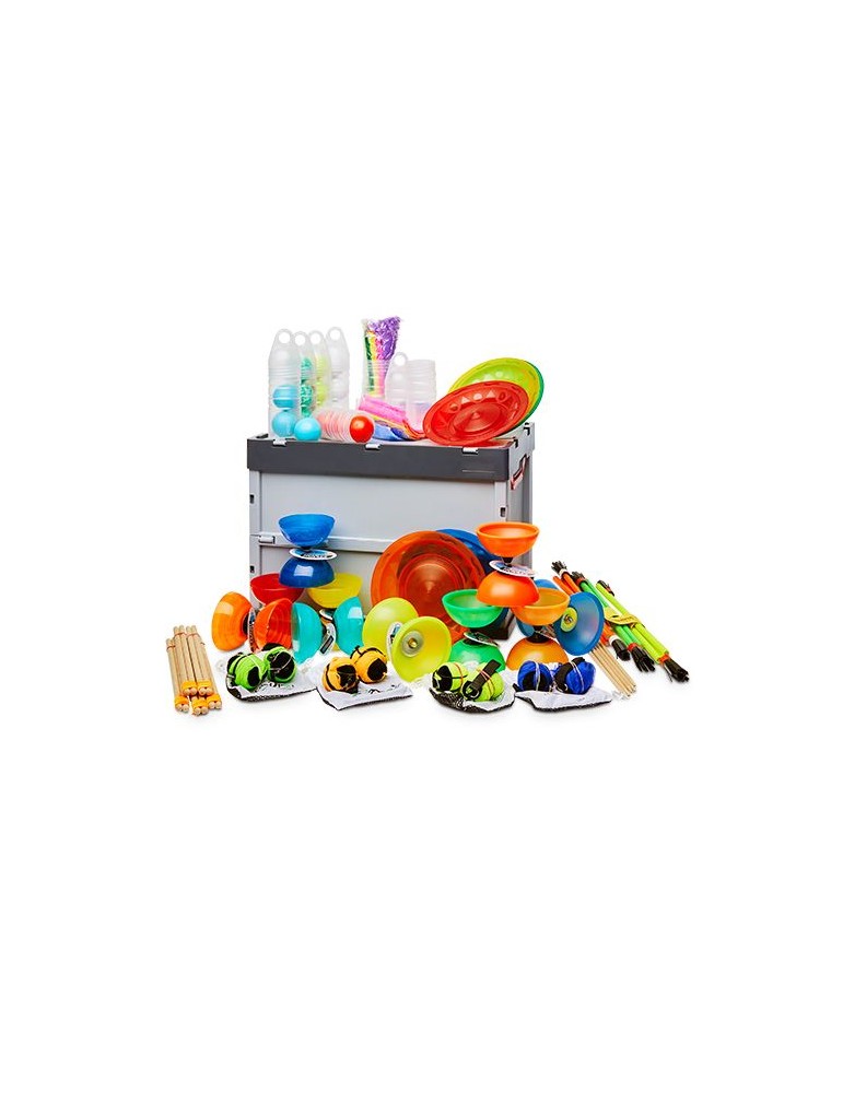 Pack de jonglerie classique pour école