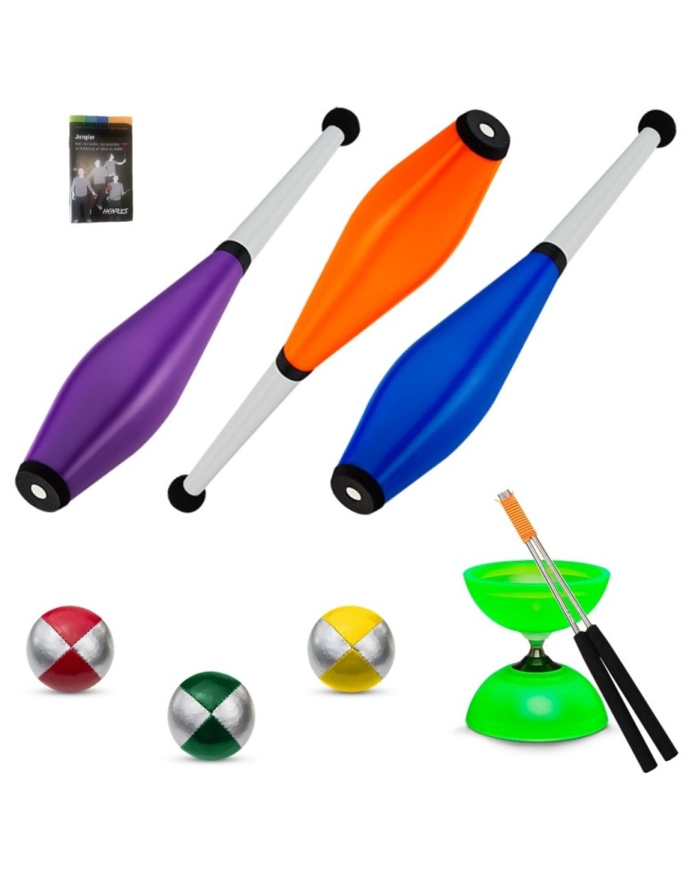 Kit di giocoleria per 1 giocoliere