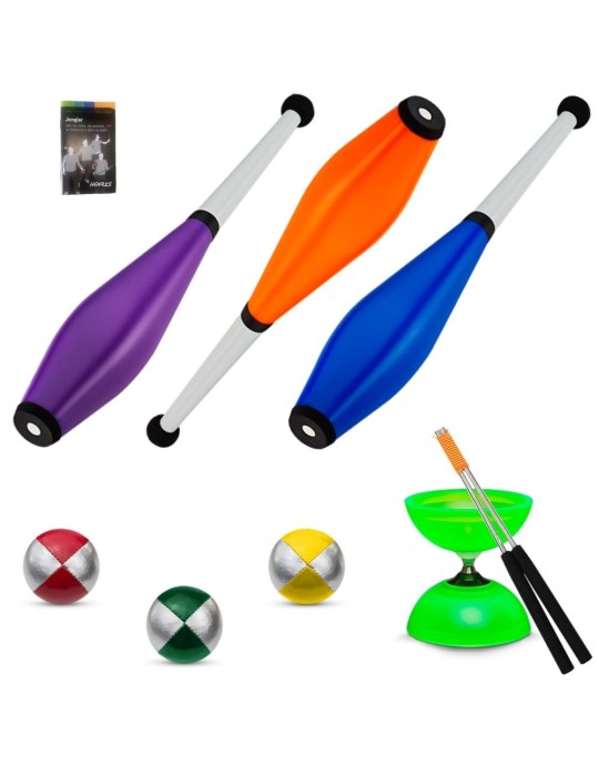 Kit di giocoleria per 1 giocoliere