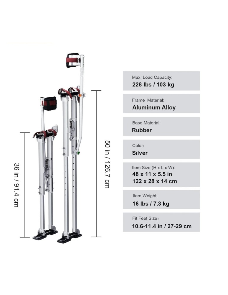 Stelzen verstellbare 91-127cm professionelle