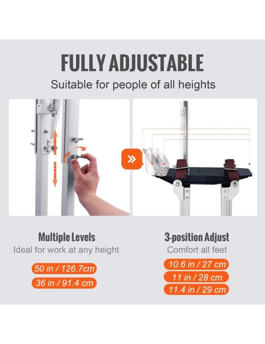 Stelzen verstellbare 91-127cm professionelle