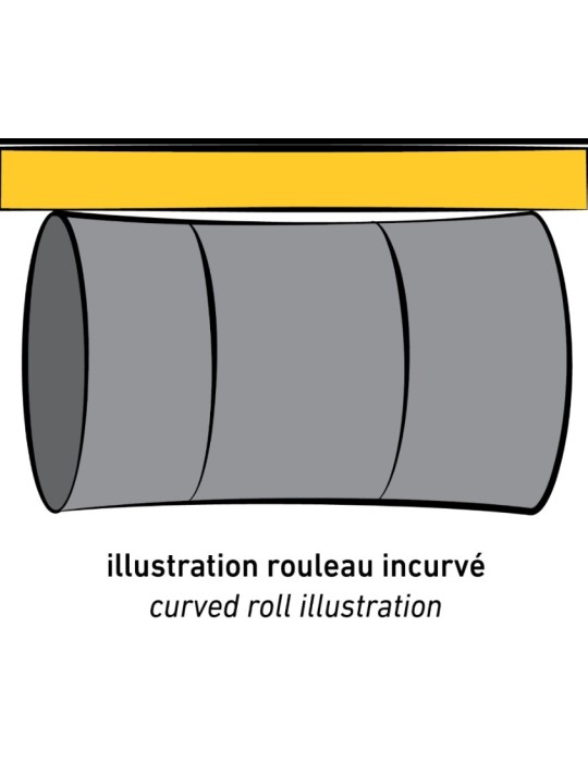 Rouleau Rola-Bola incurvé Pro 16cm