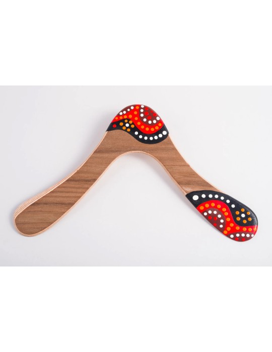 Boomerang Waak droitier en bois