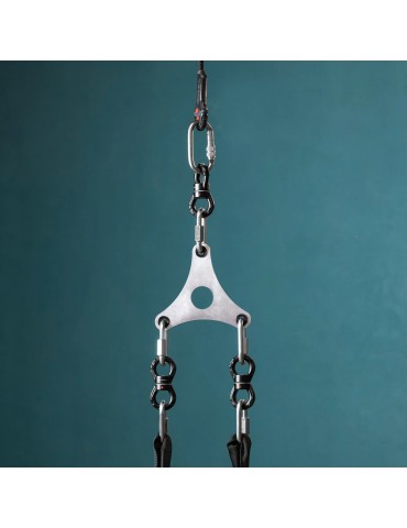SET Large triangular anchor plate + Quick links + Swivels 2