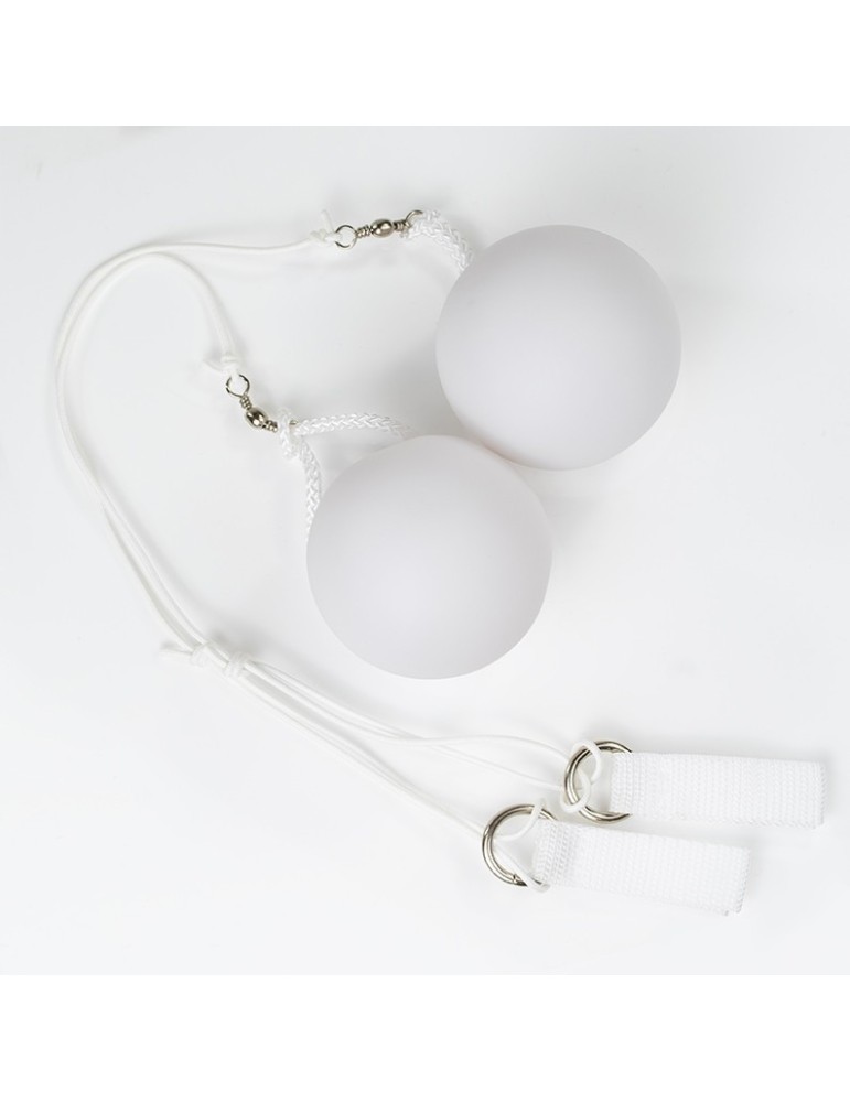 Pair multicoloured light-up Bolas