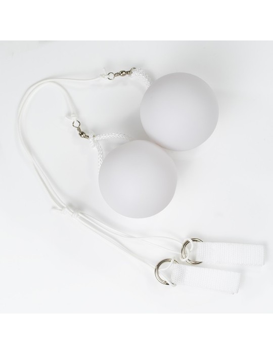 Pair multicoloured light-up Bolas
