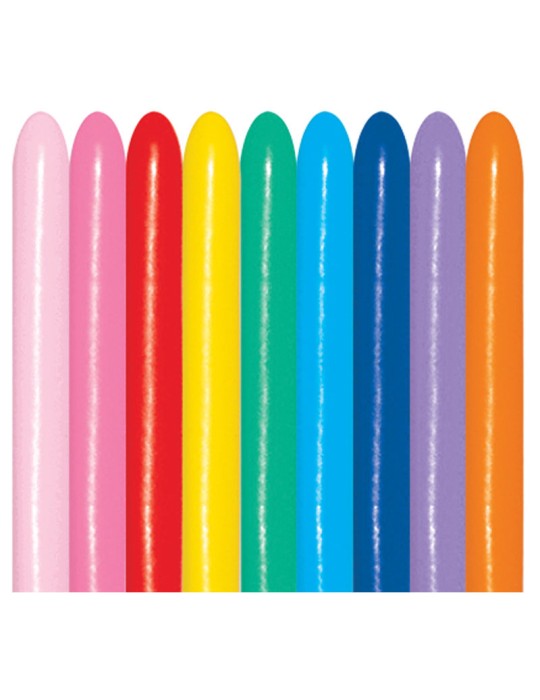 Modellierballons 260 Fashion Sempertex - 100er Pack Profi-Ballons