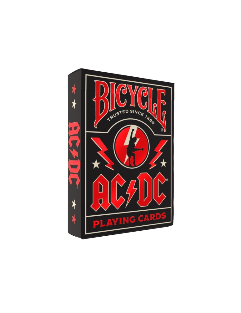 Cartes Bicycle AC/DC Poker - Édition collector
