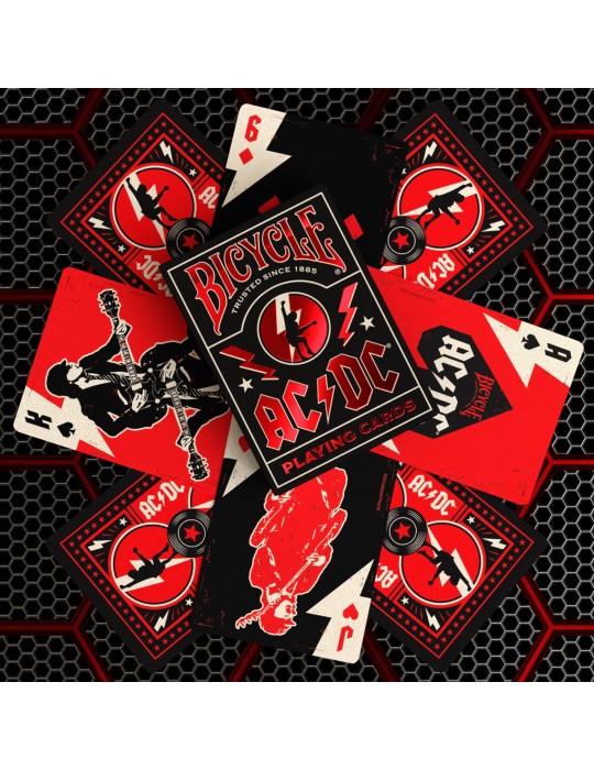 Bicycle AC/DC Pokerkarten - Collector Edition