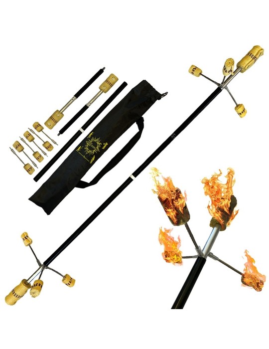 Bâton de Feu Dragon Staff démontable 1.5m