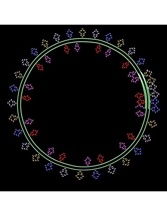 Paire de Bolas lumineuses Luminart Pixel Sticks