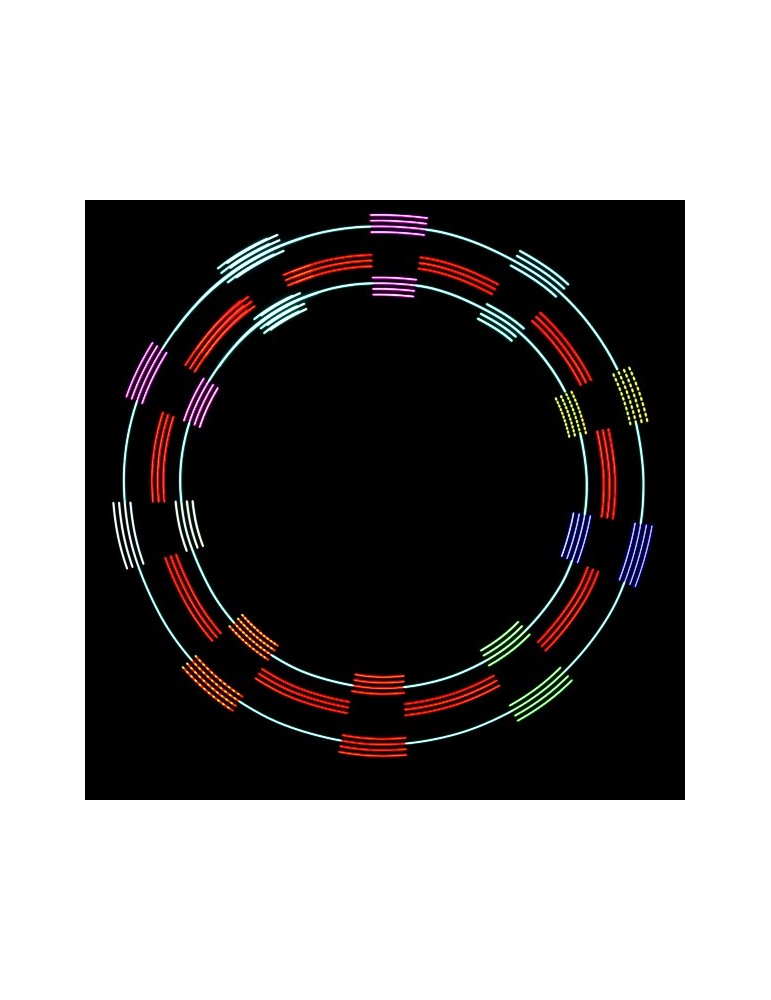 Paire de Bolas lumineuses Luminart Pixel Sticks