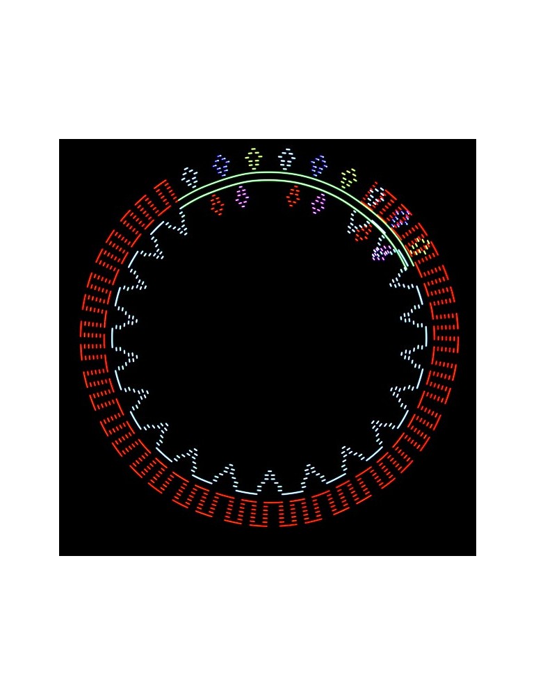 Paire de Bolas lumineuses Luminart Pixel Sticks