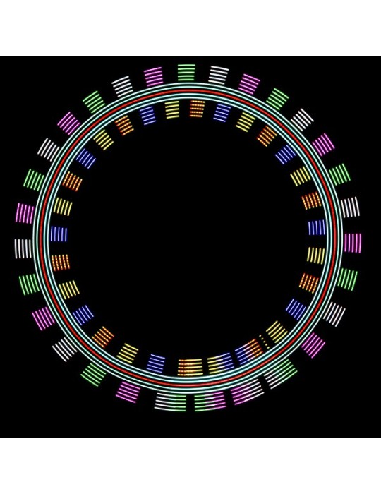Paire de Bolas lumineuses Luminart Pixel Sticks