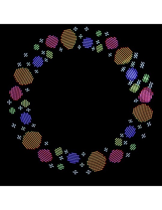 Paire de Bolas lumineuses Luminart Pixel Sticks