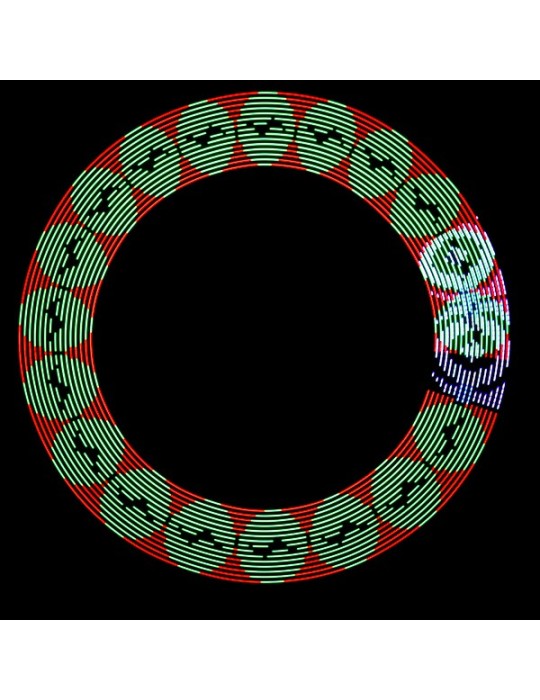 Paire de Bolas lumineuses Luminart Pixel Sticks