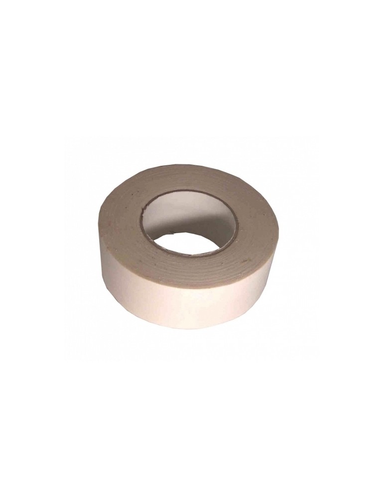 Rouleau toile adhésive 38mm/50m blanche