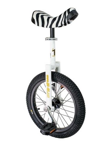 Unicycle QU-AX Luxus 40cm zebra