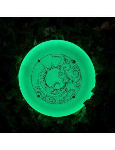 Frisbee Ultimate Eurodisc Compétition 175g phosphorescent 2