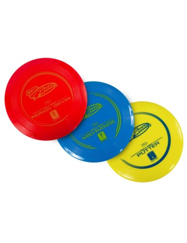 Disc-golf Frisbee Pack 3 Wham-O
