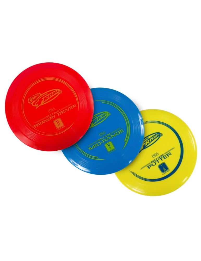 Disc-golf Frisbee Pack 3 Wham-O