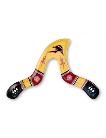 Boomerang Jaguar en bois