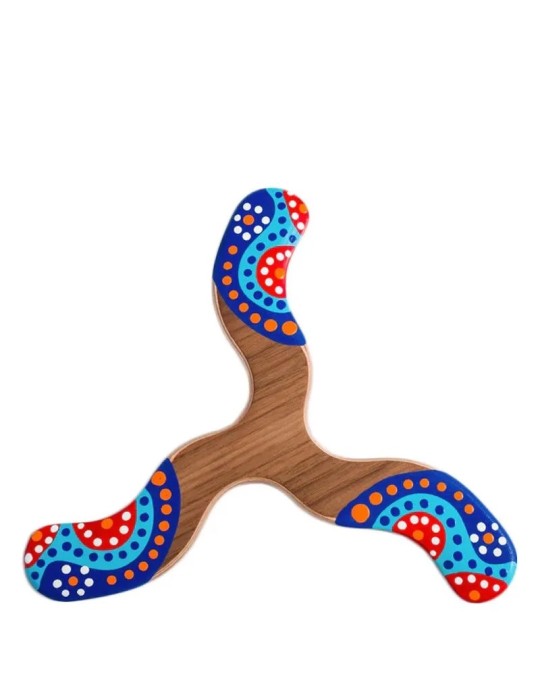 Boomerang Wanguri aus Holz