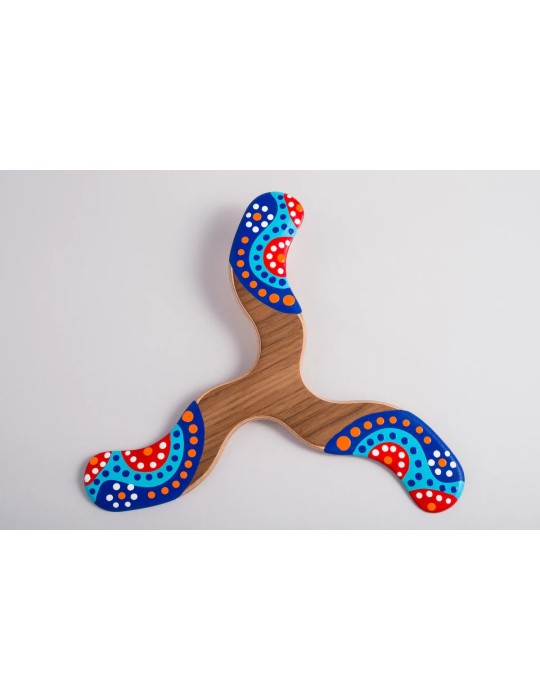 Boomerang Wanguri in legno
