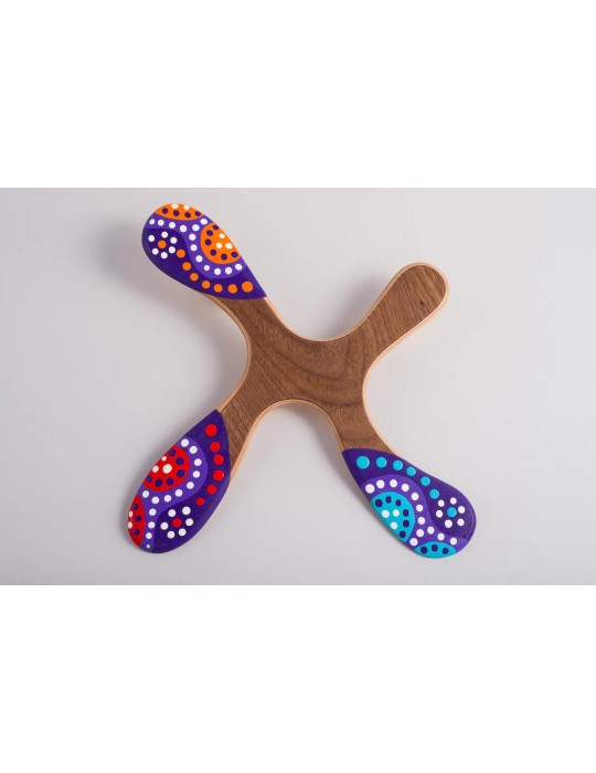 Boomerang Tiwi in legno