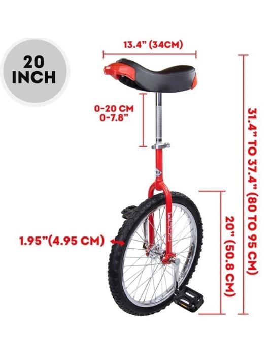 Monocycle Indy 50cm