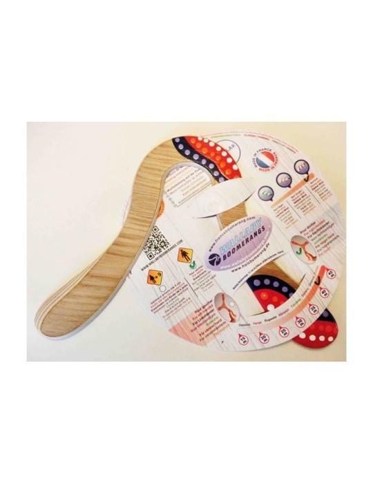 Boomerang Wawilak droitier en bois