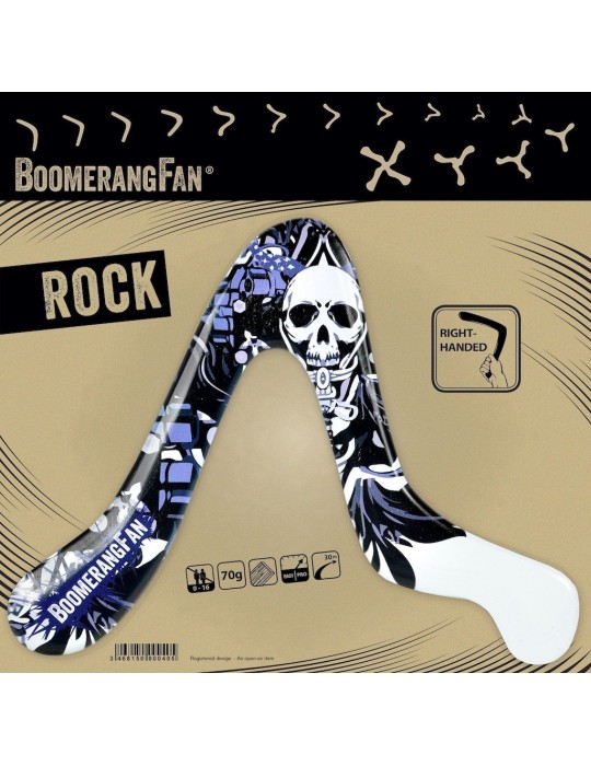 Boomerang Rock per destrimani in legno