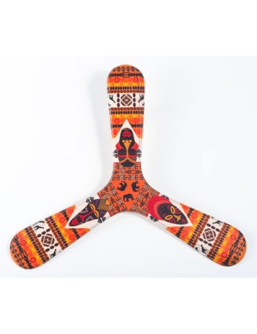 Boomerang Africain droitier en bouleau
