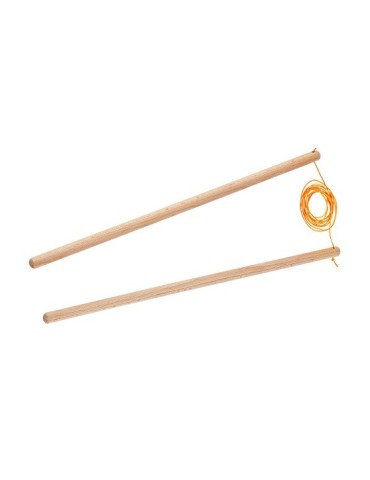 Palos madera 37cm diábolo Henrys
