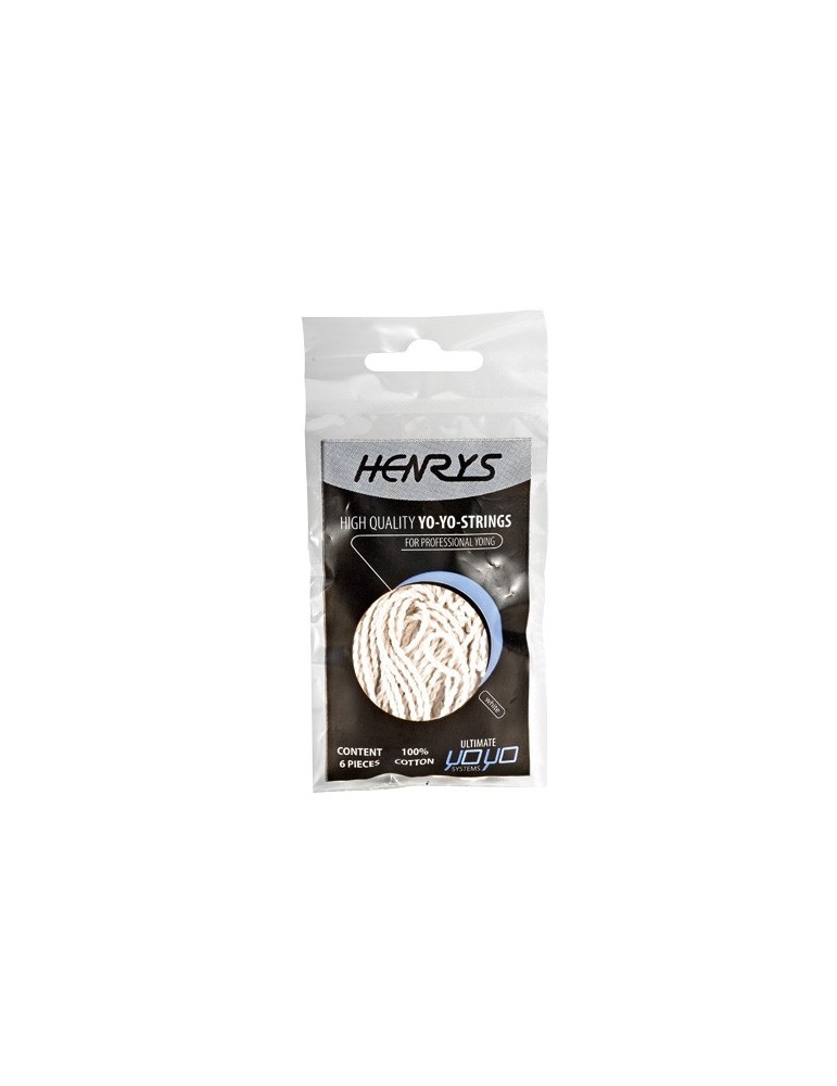 YoYo Strings set 6 piece 100% white cotton